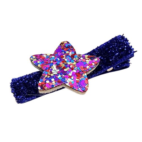 Clip Star Blue Purple