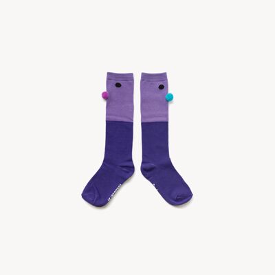 Chaussette Haute TU Violet