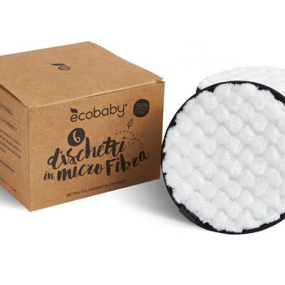ECOBABY WASHABLE MAKE-UP REMOVER DISCS IN MICROFIBER