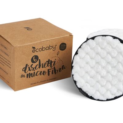 ECOBABY WASHABLE MAKE-UP REMOVER DISCS IN MICROFIBER