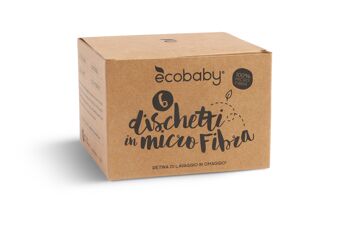 DISQUES DEMAQUILLANTS LAVABLES ECOBABY EN MICROFIBRE 5