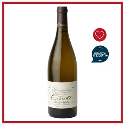 Domaine Carrette "Cuvée Chatenay" - Vin de Bourgogne Saint Véran - Vin Blanc de Bourgogne - Millésime 2019