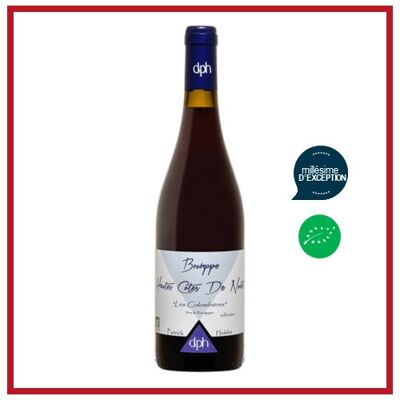 Domaine Hudelot "Les Colombières" - Vin de Bourgogne Cotes de Nuits - Vin rouge de Bourgogne - Millésime 2020 - Vin BIO