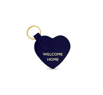 PORTE-CLÉS COEUR WELCOME HOME 1