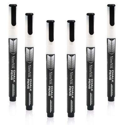 Buy wholesale White Chalk Marker Pens for Cars Glass Windows Mirror - Dry  Wipe Erase Liquid Chalk Markers - 1mm Fine Bullet Tip Markers - 6 Pack  Window Markers for Cars