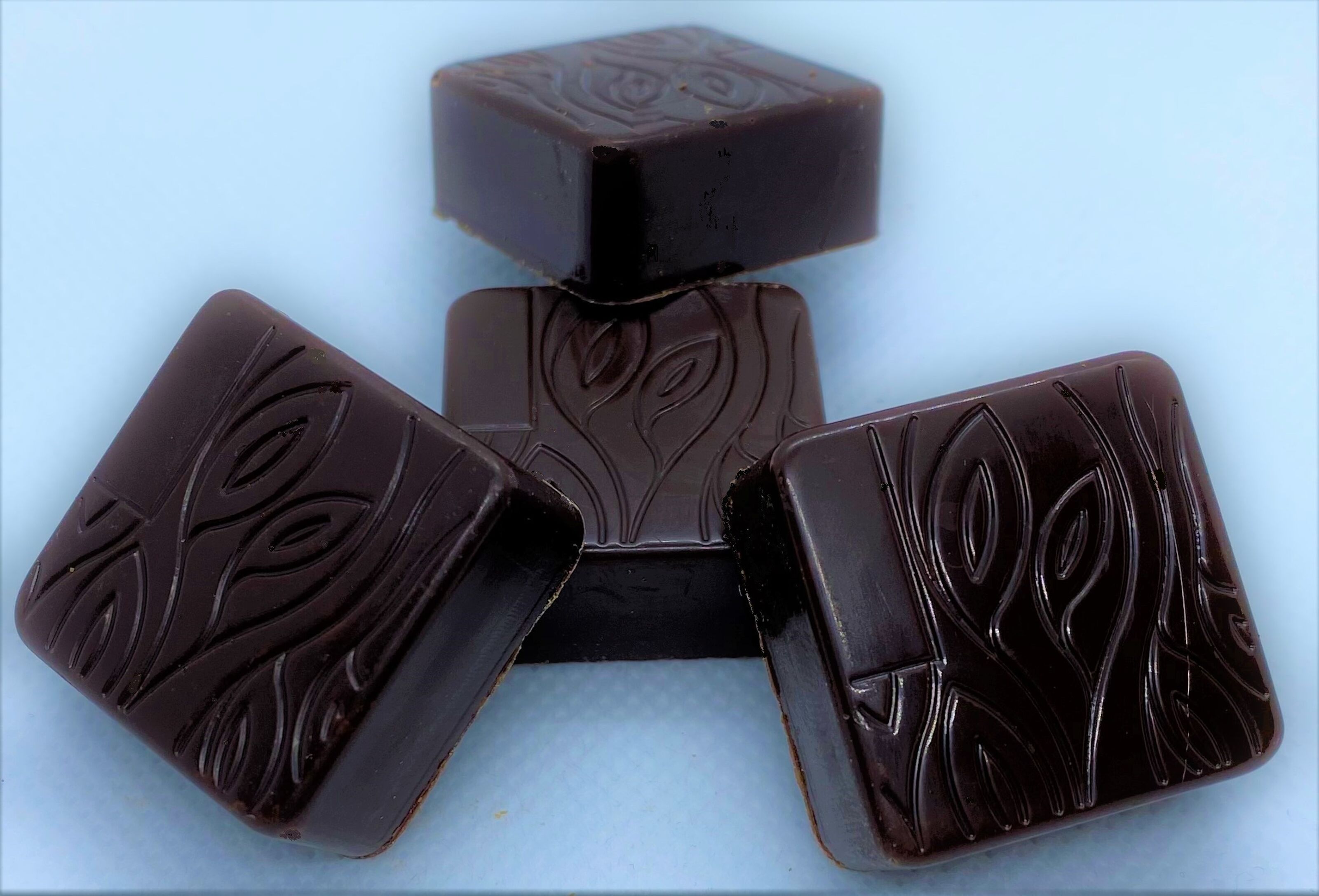Tablette chocolat noir praliné pistache