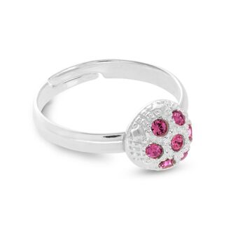 BAGUE BOULE ARGENTEE - DST3-0030RS