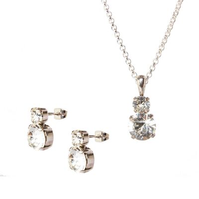 SILVER PLATED DOUBLE SET - DST5-0039CRP