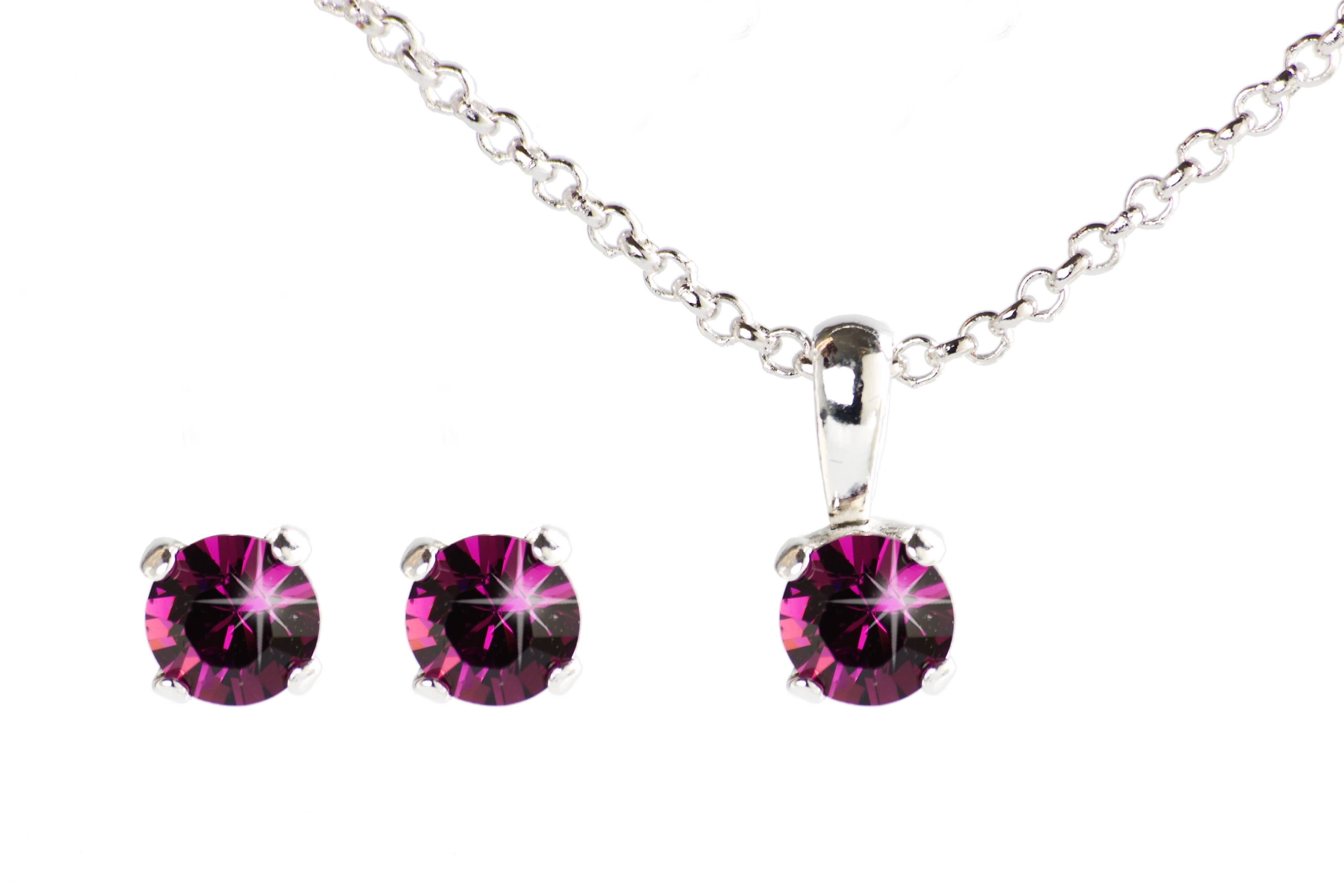 PIETRA COLORE SET 6MM ARGENTO PLACCATO - DST5-0010PAM