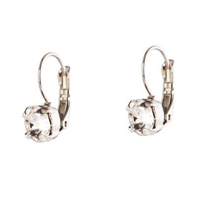 COLORED STONE EARRINGS HOOK TYPE - DST1-0010BCR