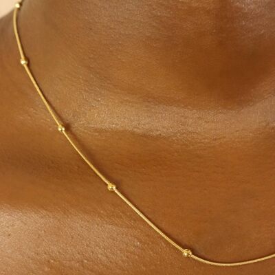 Kikiola 18ct Gold Plated Stainless Steel Necklace