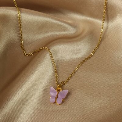 Mariah Y2K Butterfly 18ct Gold Plated Copper Necklace