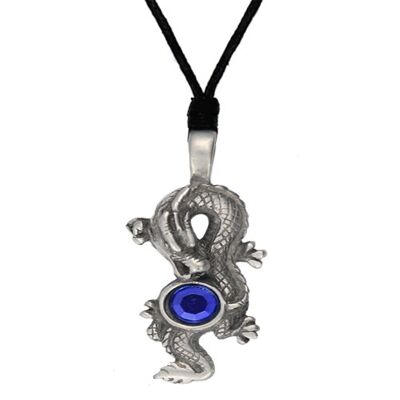 Pewter Dragon Necklace 47