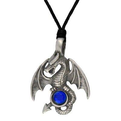 Pewter Dragon Necklace 48