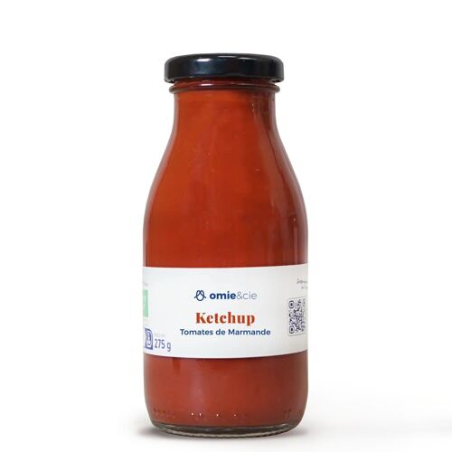 Ketchup bio - tomates de Provence plein champs - 275 g