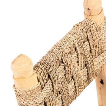 Chaise enfant en bois et corde 2
