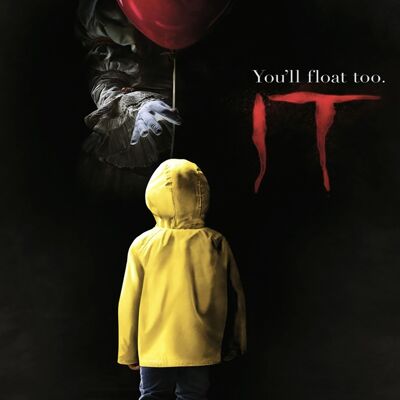 IT Movie Metal Sign