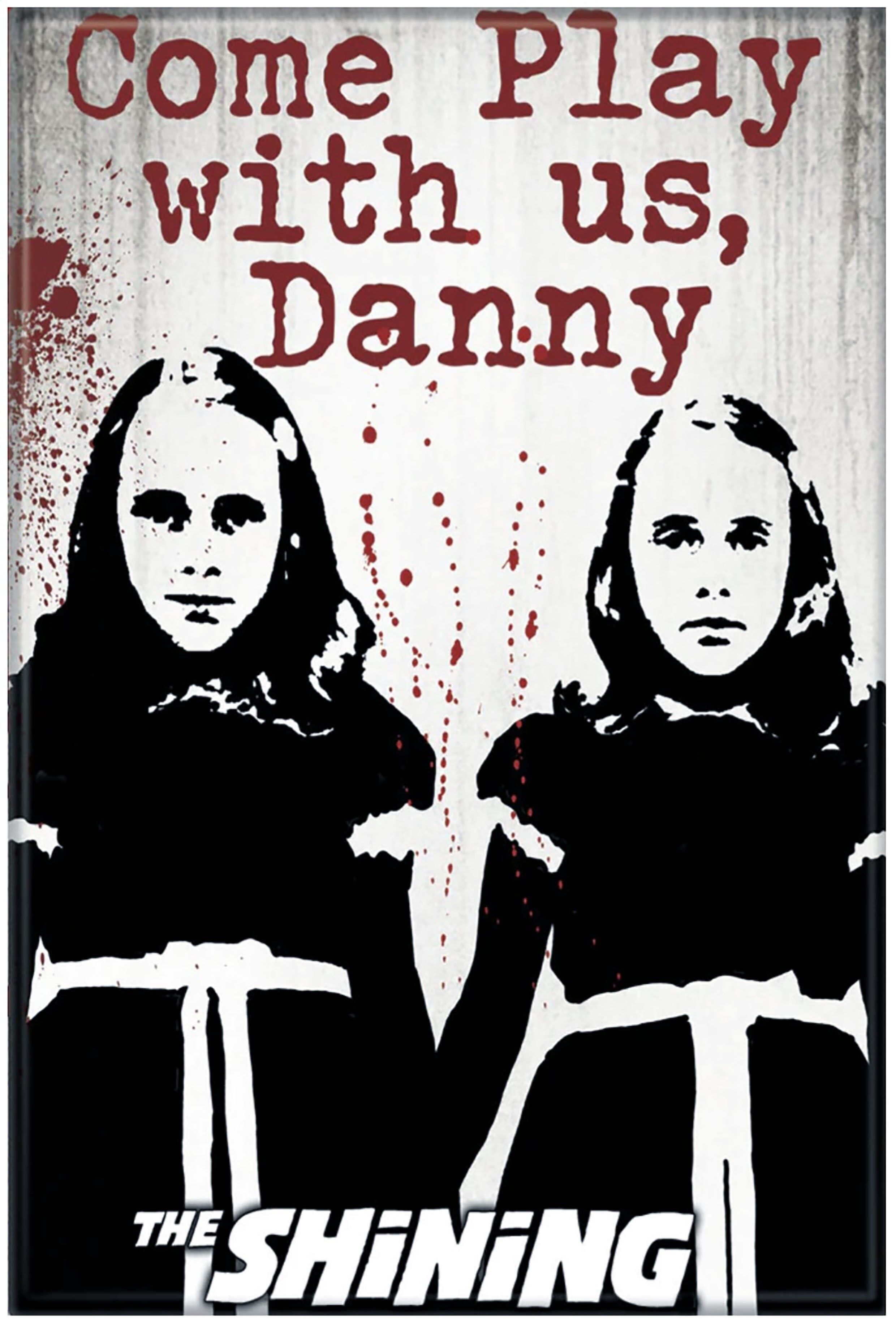 Plaque en métal brillant Danny