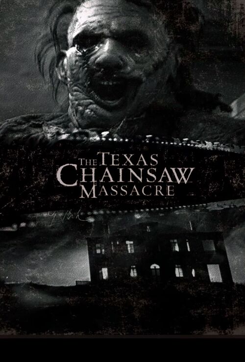 Texas Chainsaw Massacre Movie Metal Sign