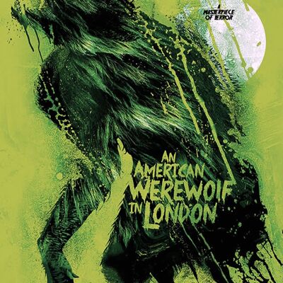 American Werewolf in London Plaque Métallique