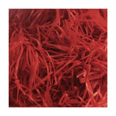 100 grams Shredded Paper Gift Hamper Filling - Red