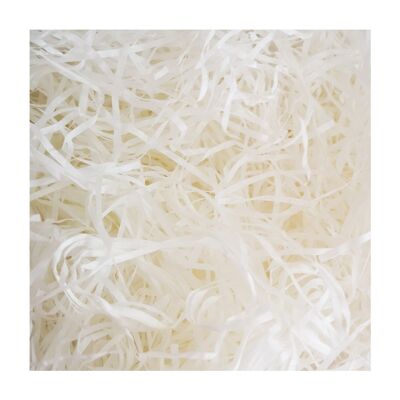 200 grams grams Shredded Paper Gift Hamper Filling - Cream