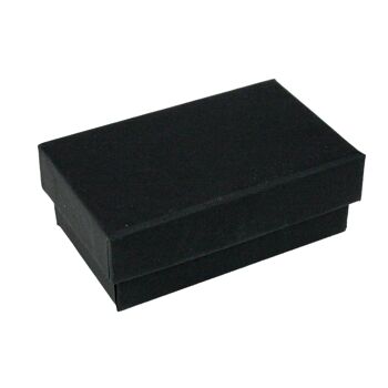 Boîtes à pendentifs en carton noir 1