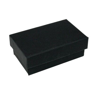 Black Cardboard Jewellery Pendant Boxes