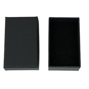 Boîtes à pendentifs en carton noir 3