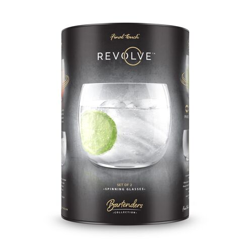 Final Touch Revolve Cocktail Glass – Set of 2 (500ml each)