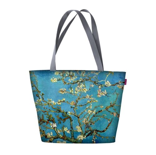 Borsa A Tracolla Mandorla In Canvas Linea Holiday Bertoni