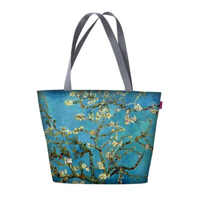 Borsa A Tracolla Mandorla In Canvas Linea Holiday Bertoni