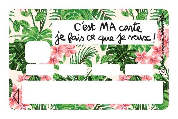 ADHESIVE CB WHAT I WANT PINK VALÉRIE NYLIN