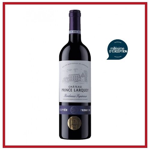 Château Prince Larquey - Bordeaux Supérieur - Vin Rouge - Millésime 2016