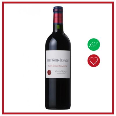 Petit Corbin Despagne - Vin de Bordeaux Saint-Emilion Grand Cru - Millésime 2019 - BIO