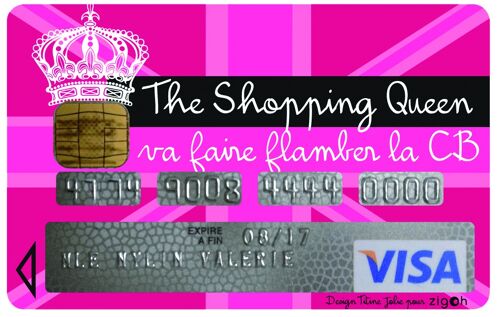 Adhesif cb the shopping queen valérie nylin