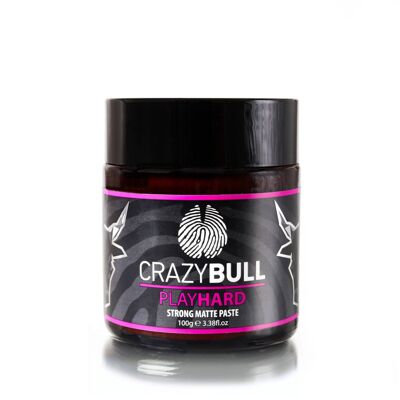 Crazy Bull Play Hard Strong Hold Matte Styling Paste