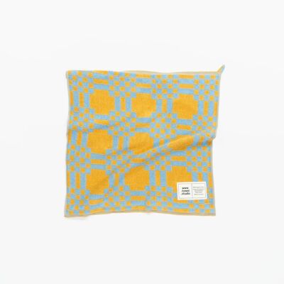 Weave Guest Towel | Caramel & Sky