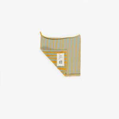 Stripe Wash Cloth | Caramel & Sky