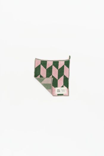 Lingette de toilette Arrow Tail | Rose & Vert 2