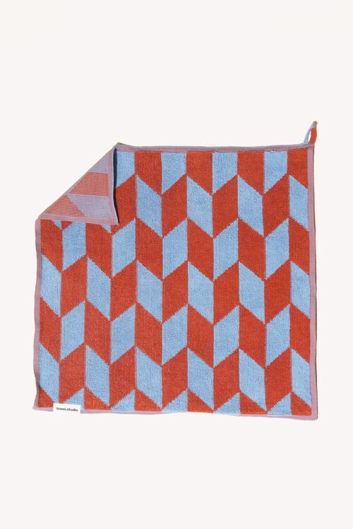 Arrow Tail Guest Towel |  Sky & Brick