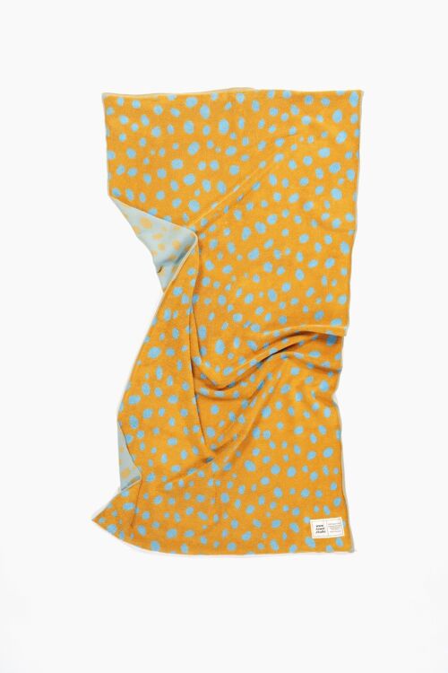 Pebbles Bath Towel | Caramel & Sky