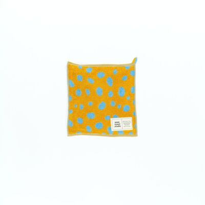 Pebbles Wash Cloth | Caramel & Sky