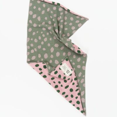 Asciugamano da palestra Pebbles | Rosa e verde