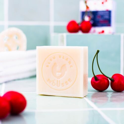 Savon Lait d'ânesse Cerise Bio