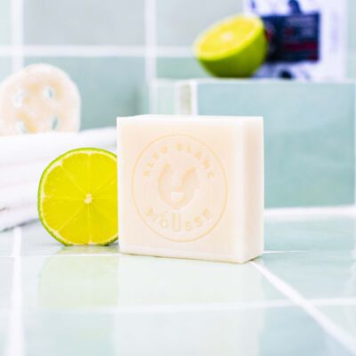 Savon Lait d'ânesse Citron Vert Bio