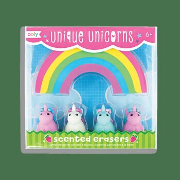 Unique Unicorn - Gommes parfumées à la fraise 1