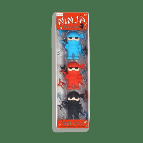 Ninja Erasers