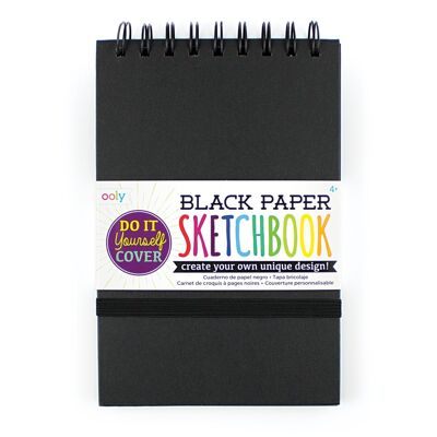 DIY Cover Sketchbook - Petit papier noir