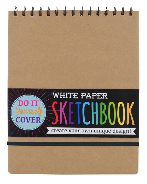 DIY Sketchbook - Large White Paper